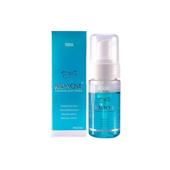 Ridacne foaming face wash