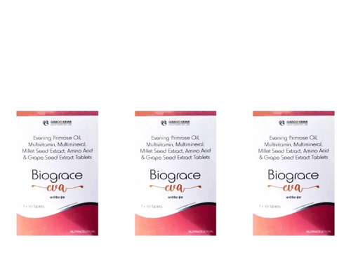 Biograce Eva Nutraceutical Tablet strip,