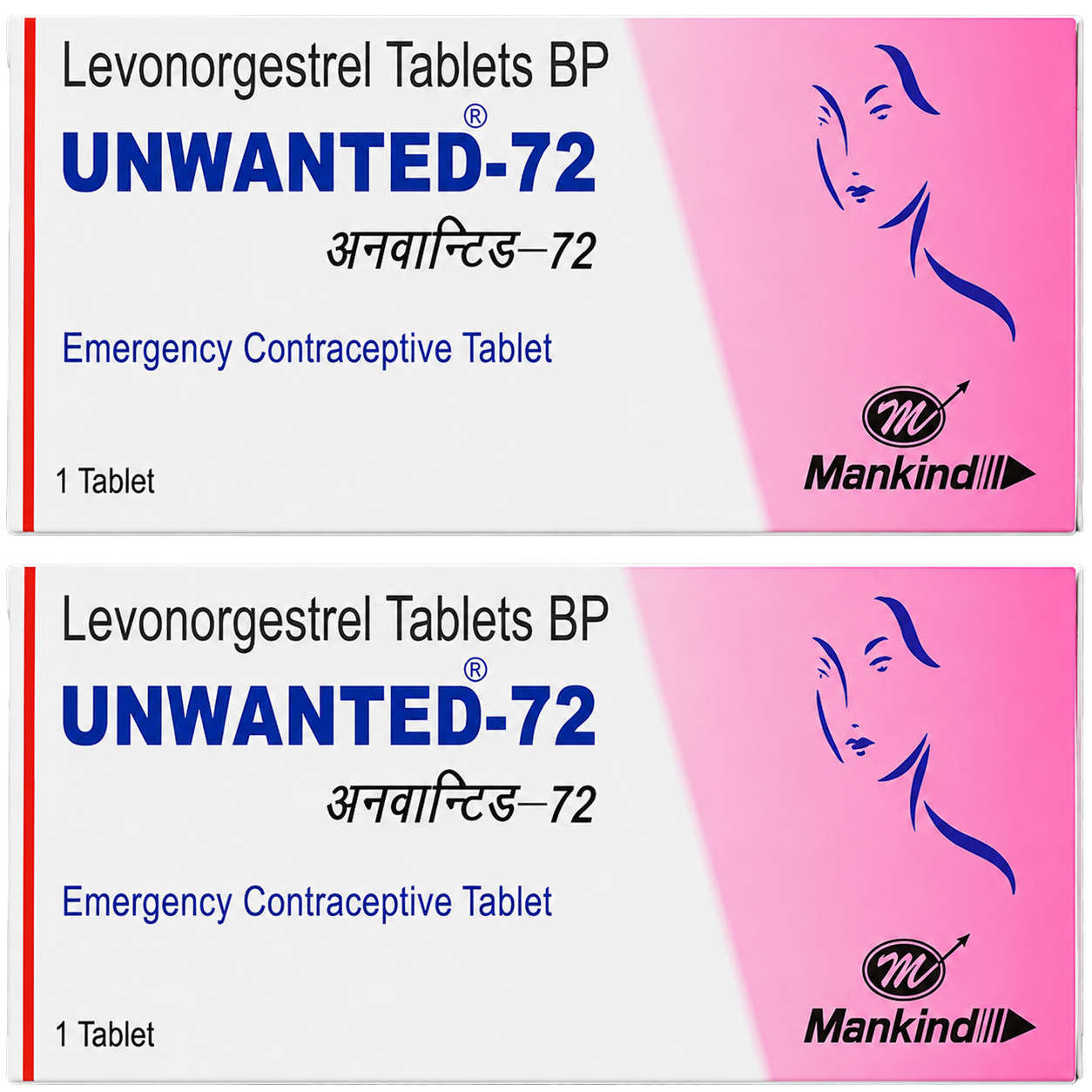Unwanted-72 Tab (1 Tab) (pack of 2)