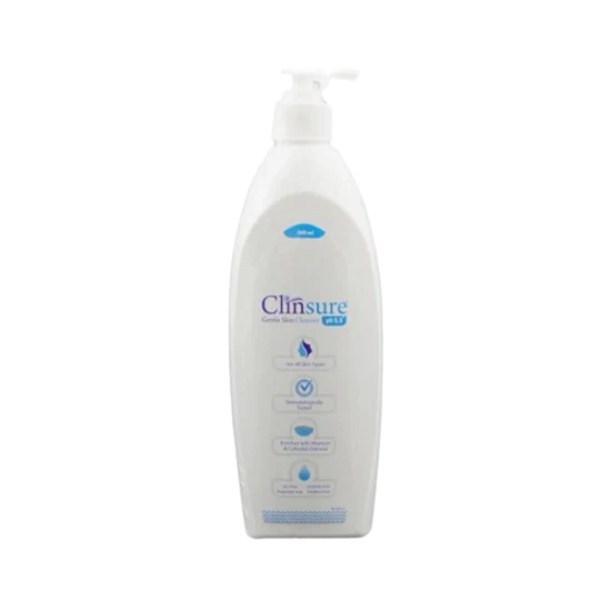 Clinsure Gentle Skin Cleanser, 500ml