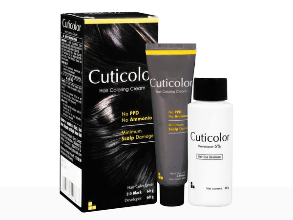 Cuticolor Hair Coloring Cream 120gm