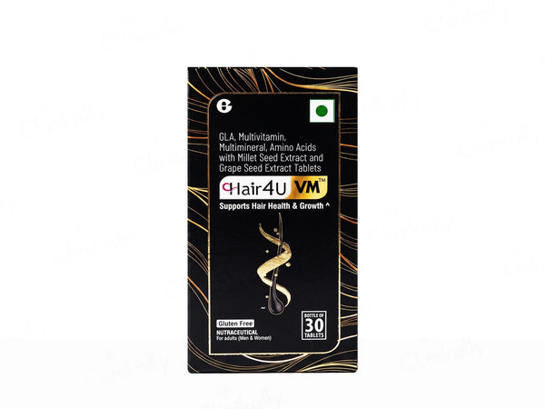 Hair 4U VM Hair Health & Growth Tablet, 30tab