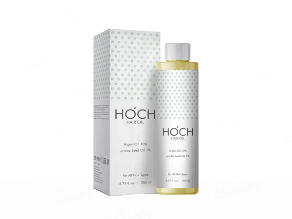 Hoch Argan & Jojoba Seed Hair Oil 200ml