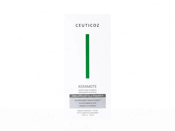 Keramote Moisturizing Hair Shampoo, 100ml