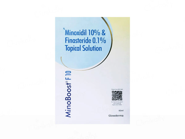 Minoboost F 10 Topical Hair Solution, 60ml
