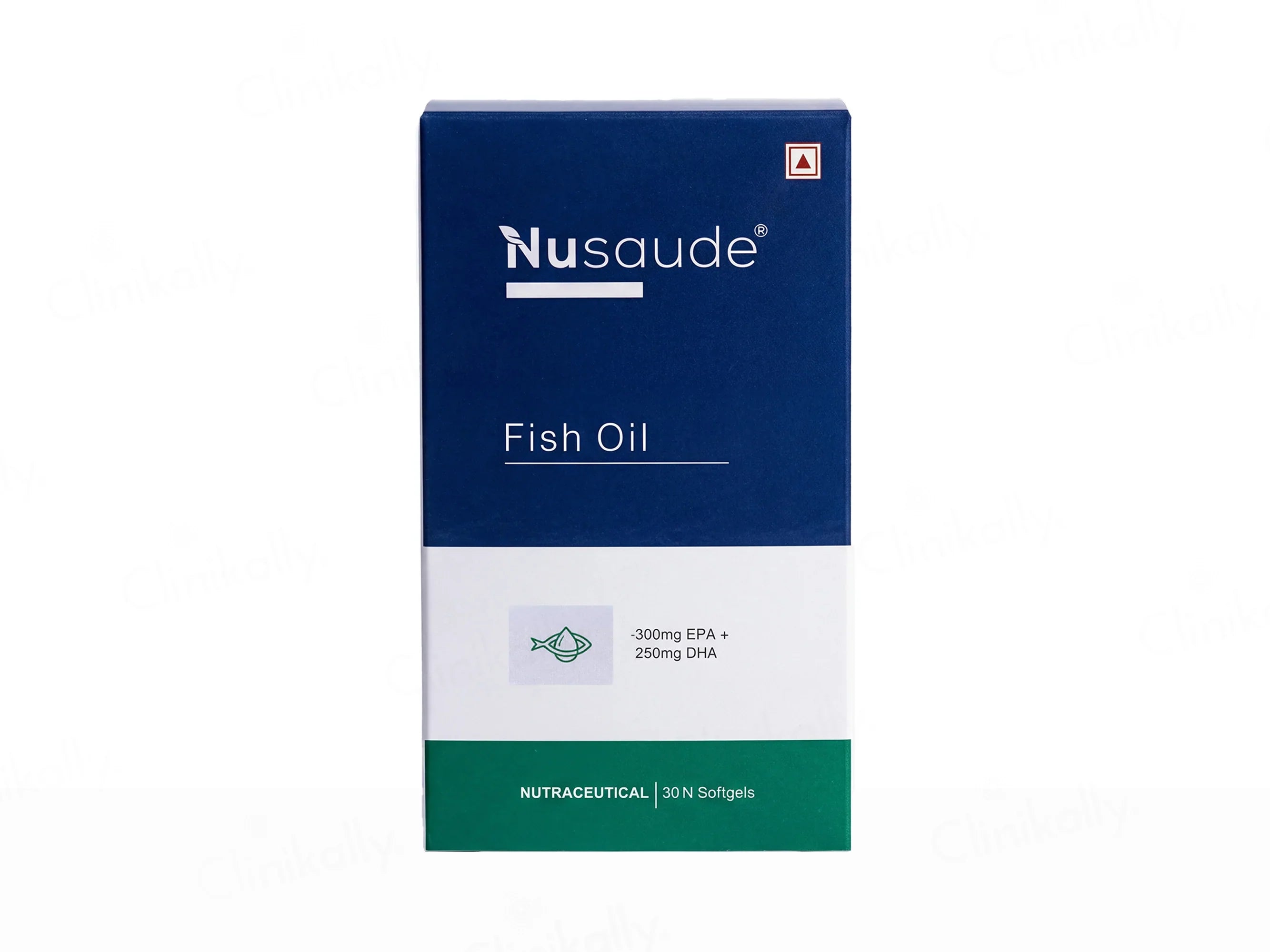 Nusaude Fish Oil Nutraceutical Softgel Capsule, 30caps