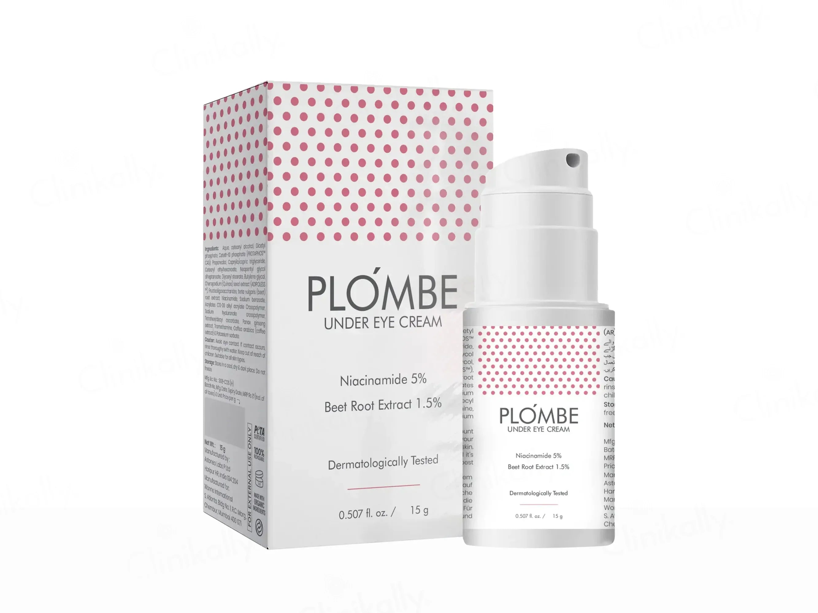 Plombe Under Eye Cream 15gm