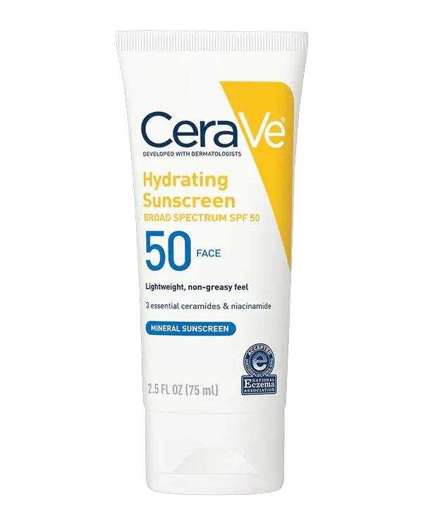 Cerave Hydrating Sunscreen 50-SPF