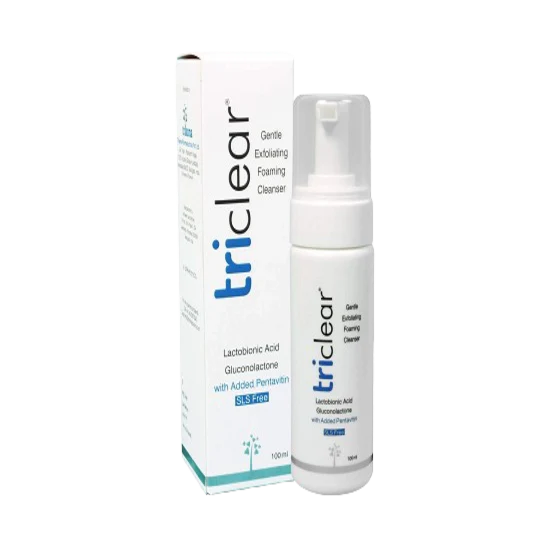Triclear Gentle Foaming Cleanser, 100ml