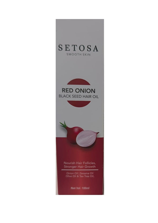 Setosa Smooth Skin Red Onion Black Seed Hair Oil 100ml
