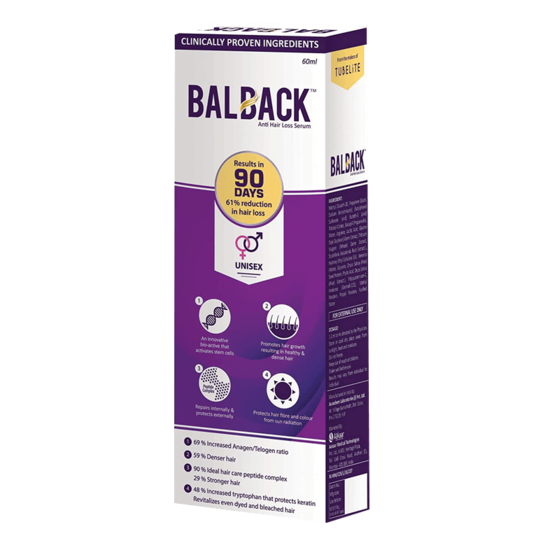 Balback Anti Hair loss Serum for Unisex, 60ml
